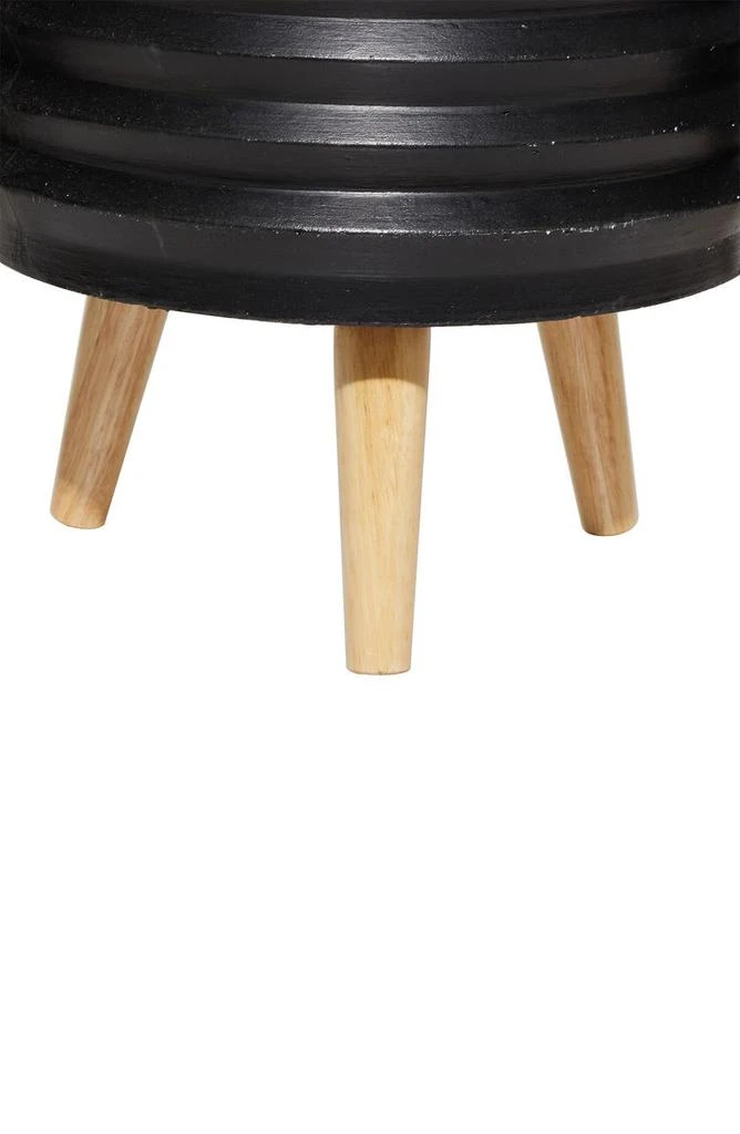 商品COSMO BY COSMOPOLITAN|Black MgO Contemporary Planter - Set of 3,价格¥1096,第3张图片详细描述