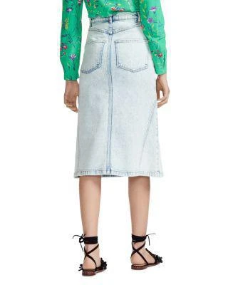 商品Maje|Jarta Denim Midi Skirt,价格¥983,第2张图片详细描述