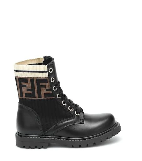 商品Fendi|Leather ankle boots,价格¥2949,第4张图片详细描述