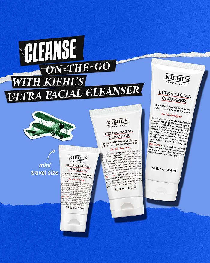 商品Kiehl's|Ultra Facial Cleanser,价格¥113-¥188,第4张图片详细描述