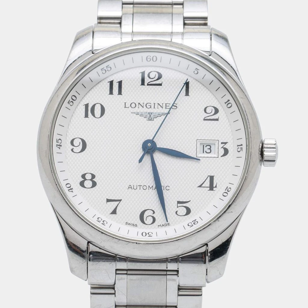 商品[二手商品] Longines|Longines Silver Stainless Steel Master Collection L2.793.4 Men's Wristwatch 40 mm,价格¥5108,第3张图片详细描��述