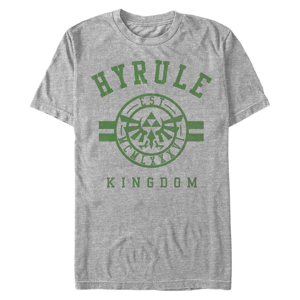 Nintendo Men's Legend of Zelda Hyrule Kingdom Short Sleeve T-Shirt商品第1张图片规格展示