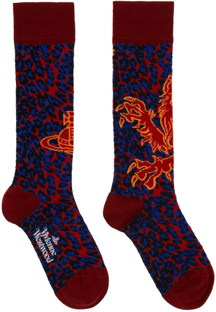 商品Vivienne Westwood|Multicolor Leopard Socks,价格¥395,第1张图片