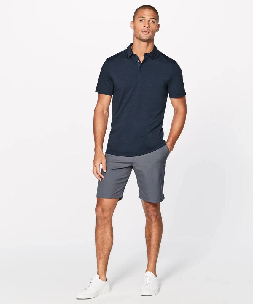 商品Lululemon|Evolution Short-Sleeve Polo Shirt,价格¥632,第3张图片详细描述