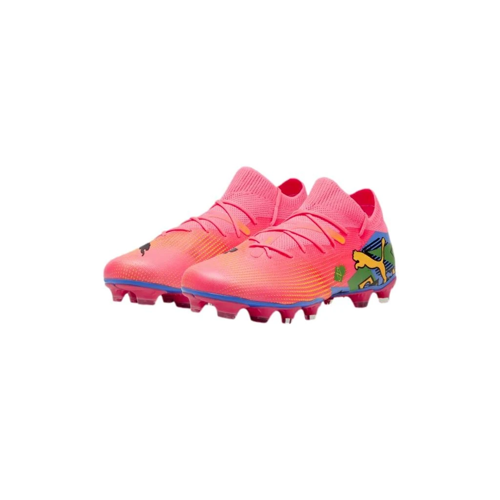 商品Puma|Future 7 Match Neymar Jr Firm Ground/Artificial Ground Soccer Cleats Sunset Glow /  Black  107840-01 Men's,价格¥420,第2张图片详细描述