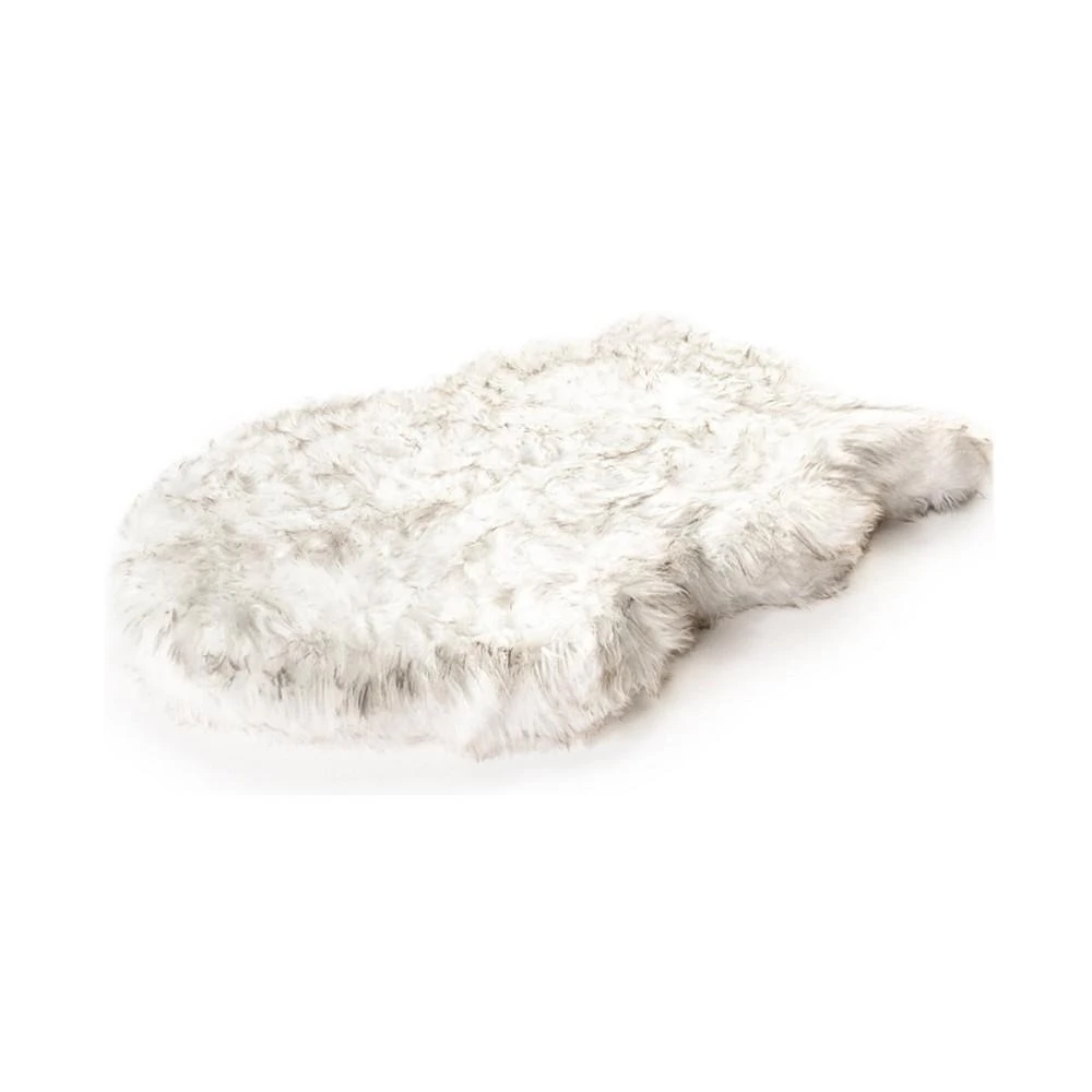 商品Paw Brands|PupRug Faux Fur Orthopedic Dog Bed Curve  Large/Extra,价格¥2662,第2张图片详细描述