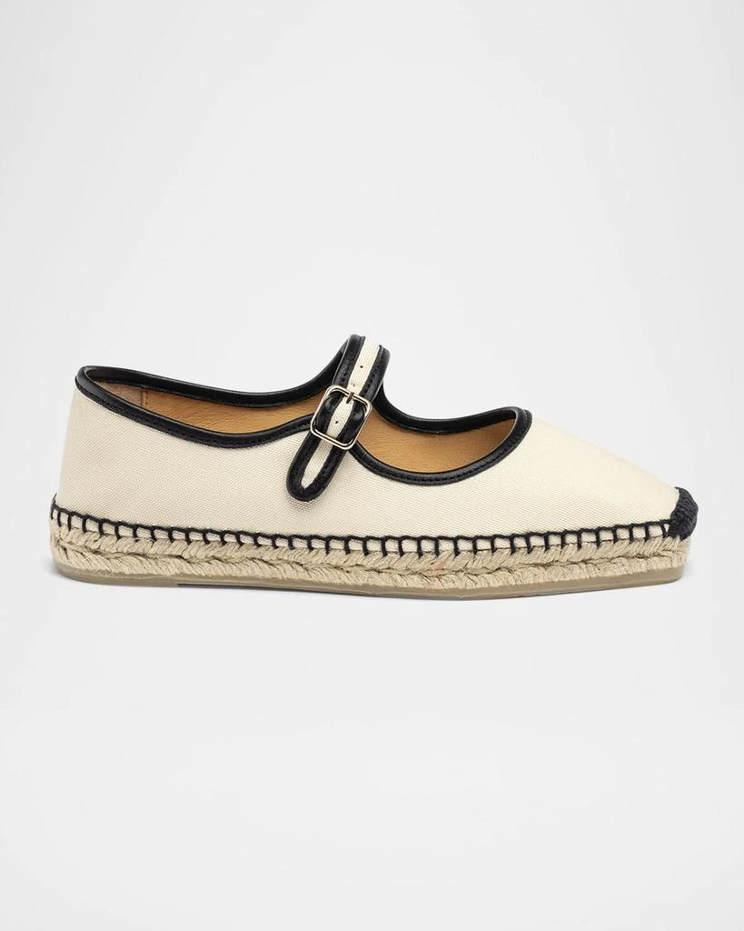 商品Castaner|Padua Bicolor Canvas Mary Jane Espadrilles,价格¥1545,第1张图片