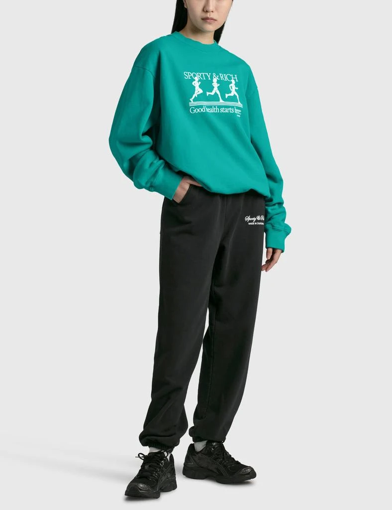 商品Sporty & Rich|Runner Crewneck,价格¥684,第4张图片详细描述