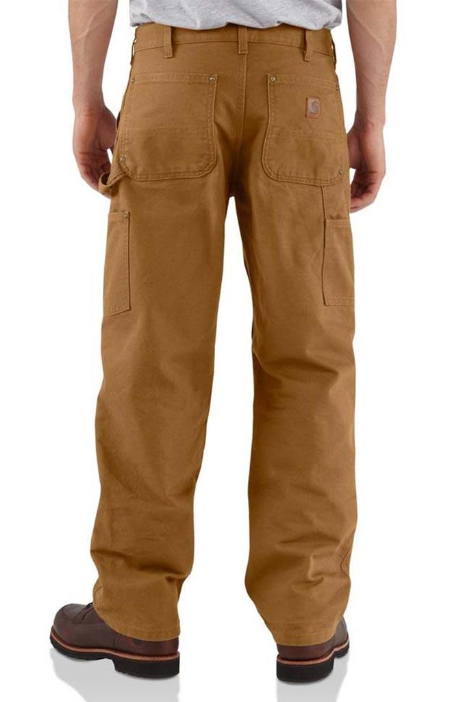 (B136) Double Front Washed Duck Loose Fit Pant - Carhartt Brown商品第3张图片规格展示