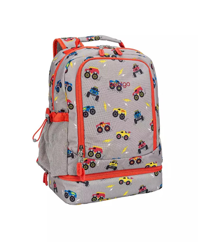 商品Bentgo|Kids Prints 2-In-1 Backpack and Insulated Lunch Bag - Trucks,价格¥459,第1张图片