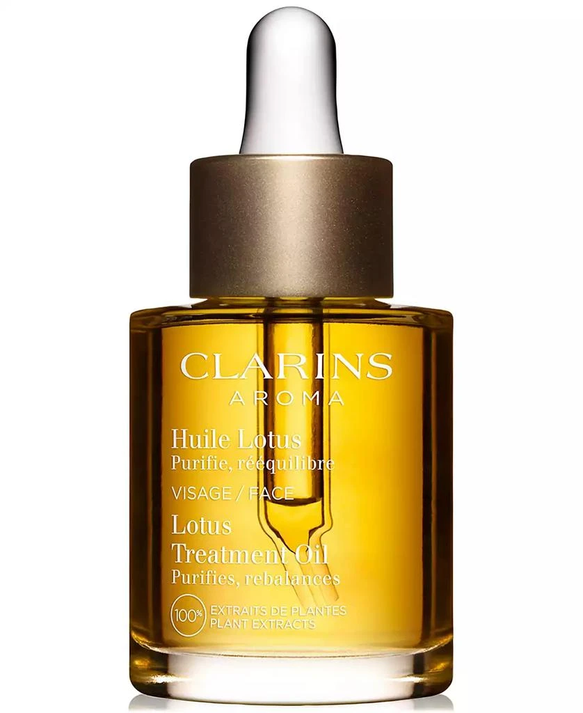 商品Clarins|植物护理油系列莲花面部护理油 30ml,价格¥514,第1张图片