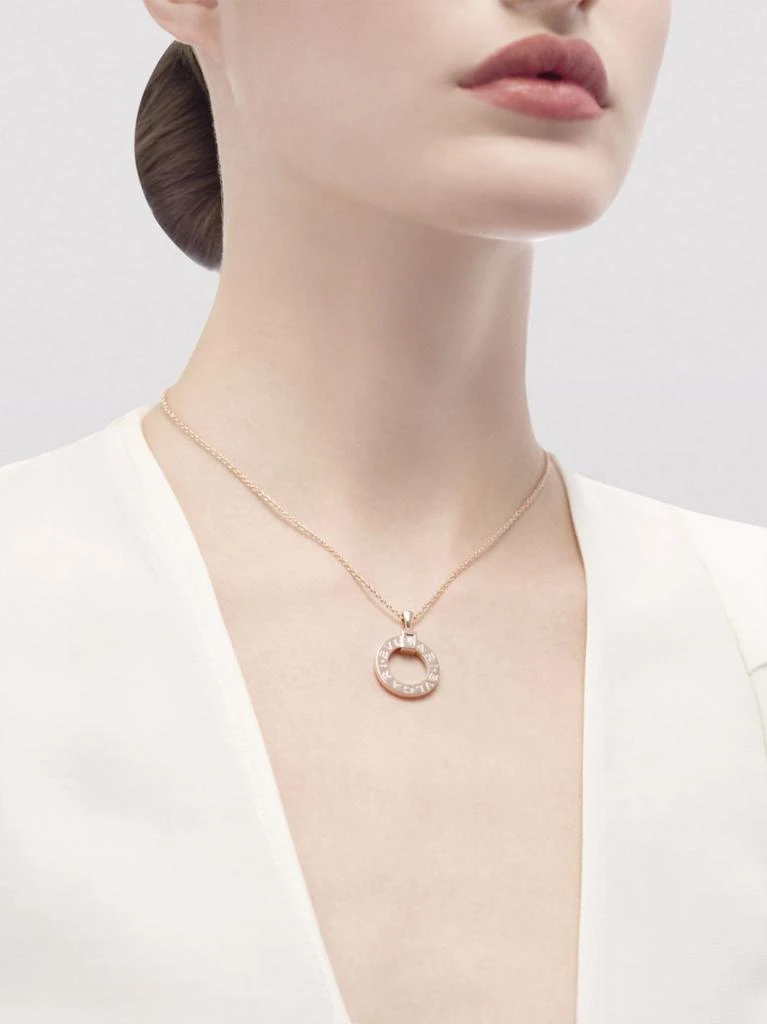 商品BVLGARI|Rose Gold and Diamond BVLGARI BVLGARI Necklace,价格¥39743,第2张图片详细描述