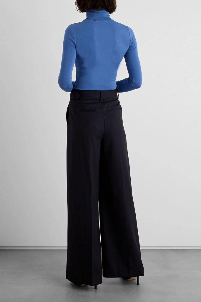 商品IRIS & INK|Tessa pleated wool-blend twill wide-leg pants,价格¥1786,第4张图片详细描述