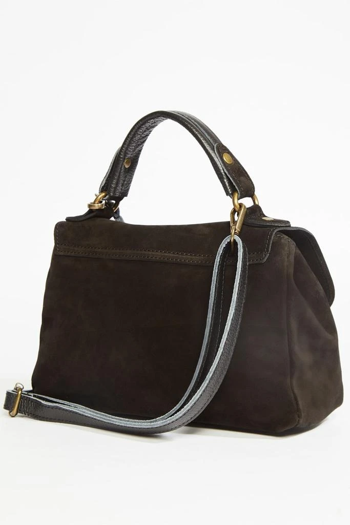 商品预计3周后发货 Abaco|Sac À Bandoulière Louis - Noir,价格¥658,第2张图片详细描述