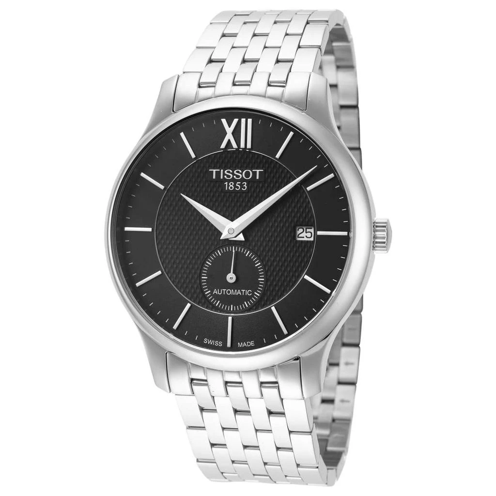 商品Tissot|T-Classic系列 男士机械腕表 40mm T0634281105800,价格¥2416,第1张图片