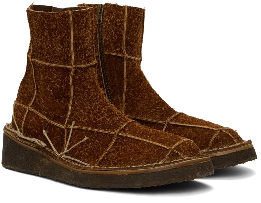 Brown Suede Desert Boots商品第4张图片规格展示
