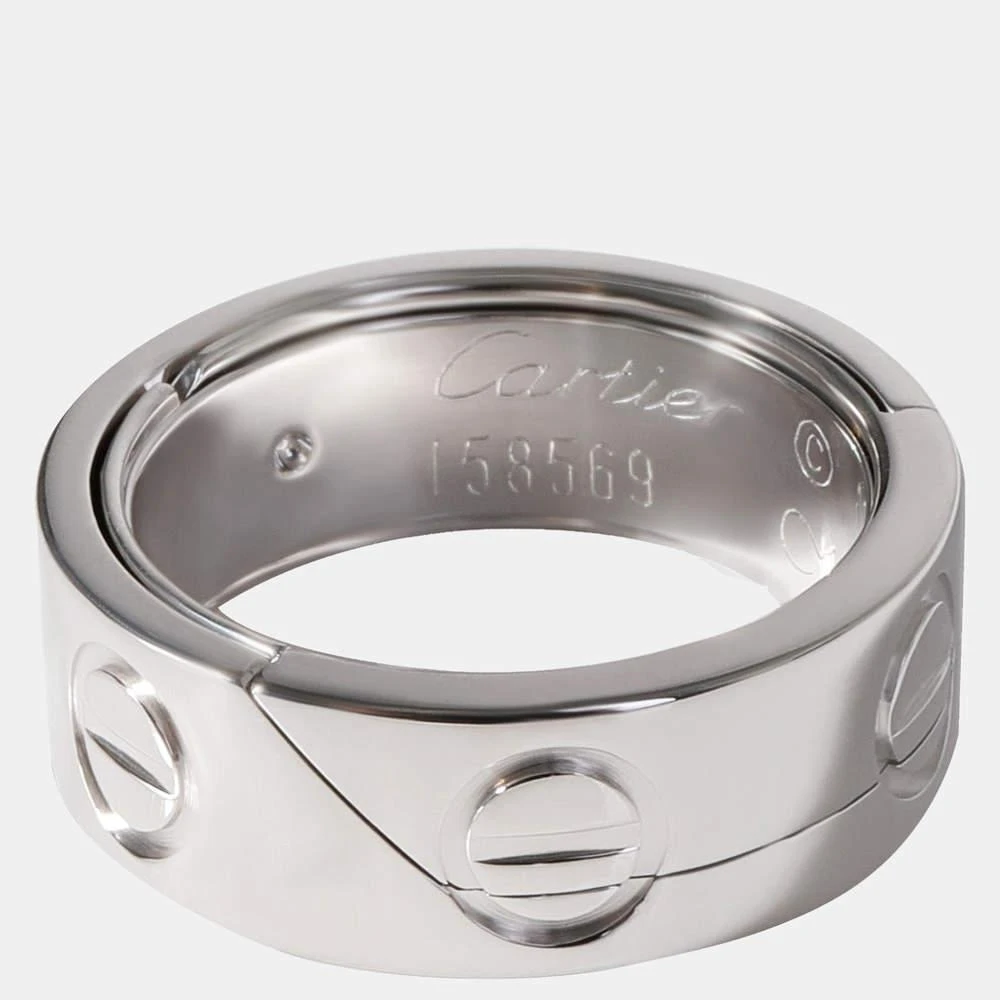 商品[二手商品] Cartier|Cartier Astro Vintage Love 18K White Gold Ring EU 51,价格¥20002,第2张图片详细描述
