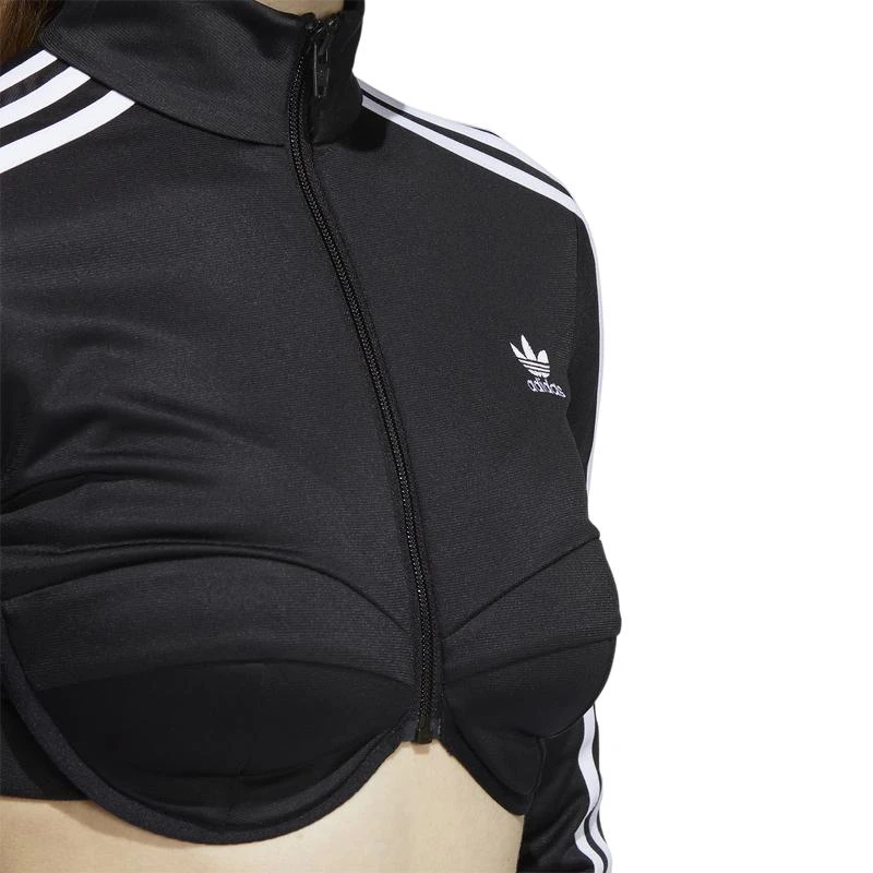 商品Adidas|adidas Originals Mono JS Crop Track Top - Women's,价格¥537,第3张图片详细描述