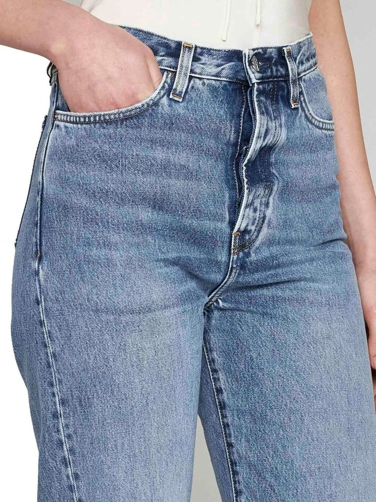 商品Totême|Totême Logo Patch Straight-Leg Jeans,价格¥1401,第5张图片详细描述