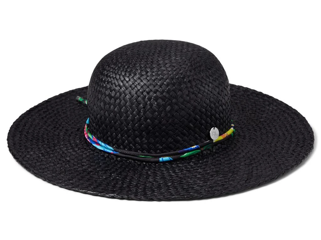 商品Ralph Lauren|Raffia Sun Hat with Printed Tie,价格¥270,第1张图片