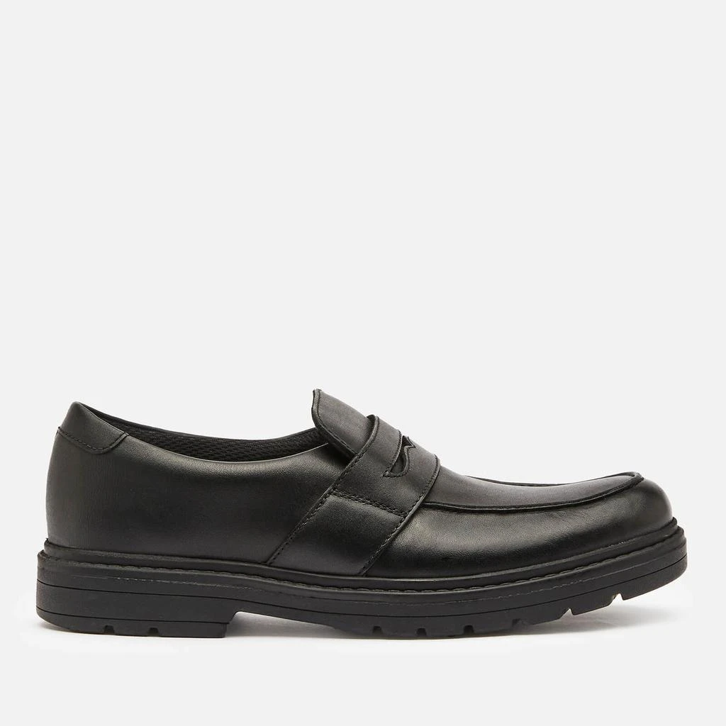 商品Clarks|Clarks Youth Loxham Craft School Shoes - Black Leather,价格¥238,第1张图片