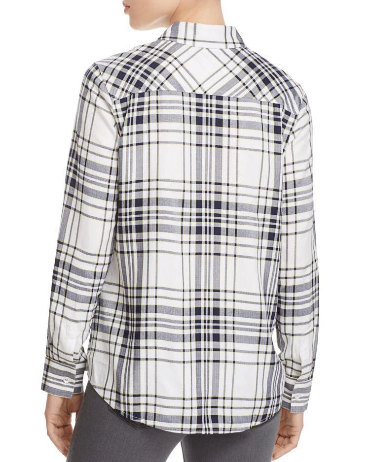 商品FOXCROFT|Addison Plaid Button-Down Shirt,价格¥444,第2张图片详细描述