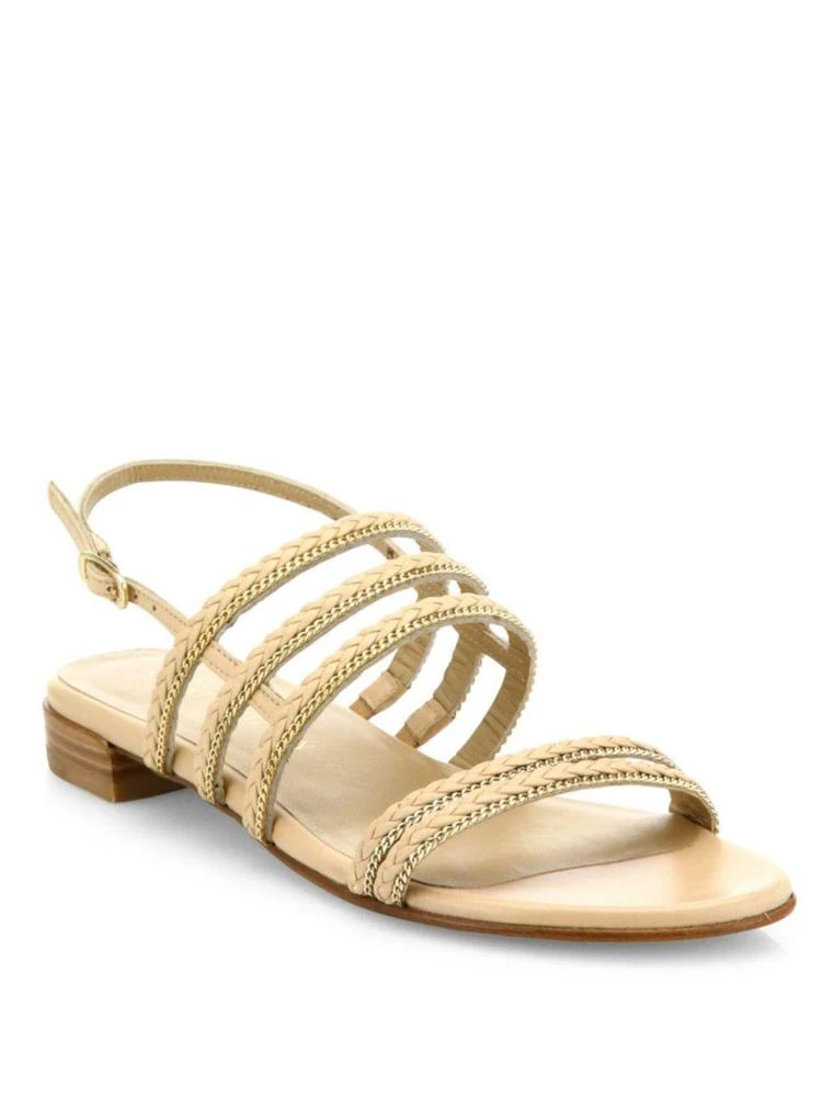 商品Stuart Weitzman|Linedrive Slingback Sandals,价格¥1005,第1张图片