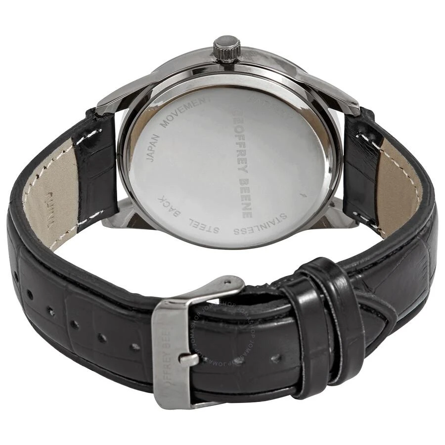 商品Geoffrey Beene|Quartz Gunmetal Dial Men's Watch GB8072GUBK,价格¥301,第3张图片详细描述