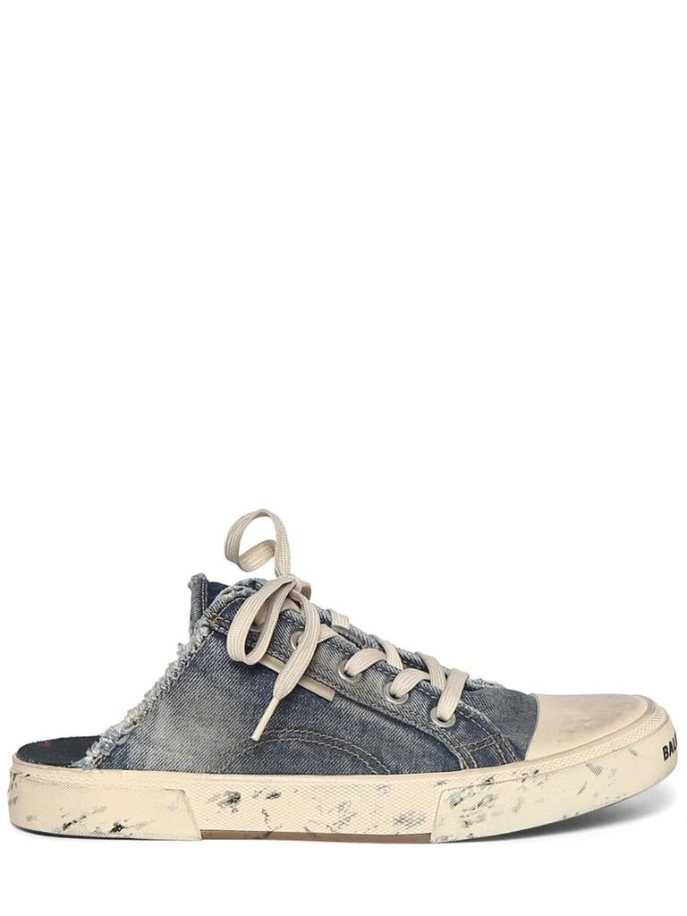 商品Balenciaga|20毫米Paris混棉穆勒鞋,价格¥6796,第1张图片