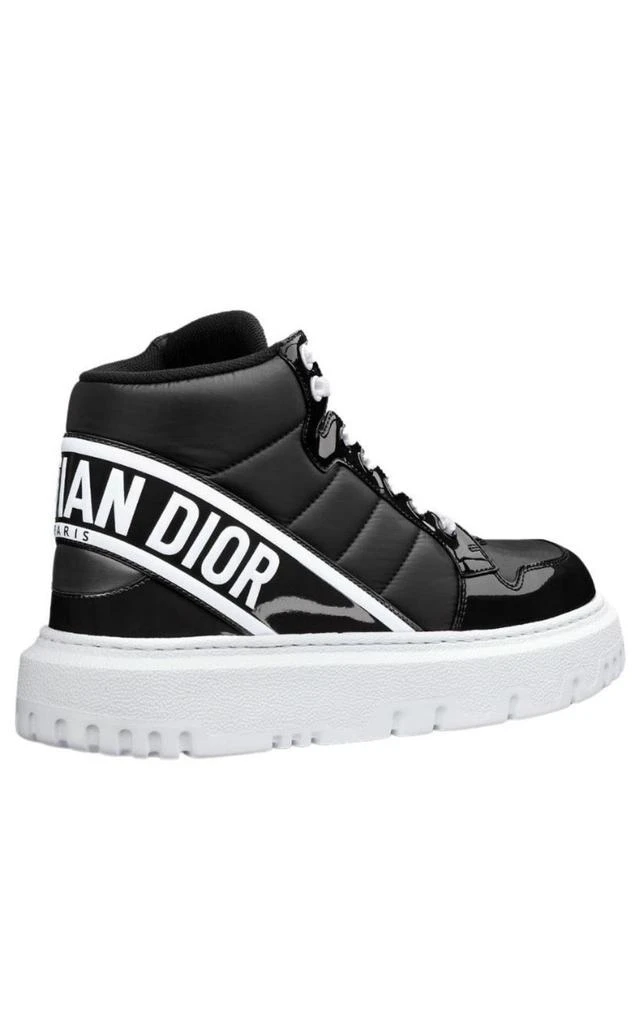 商品Dior|D-Player Black High-Top Sneakers,价格¥9507,第4张图片详细描述