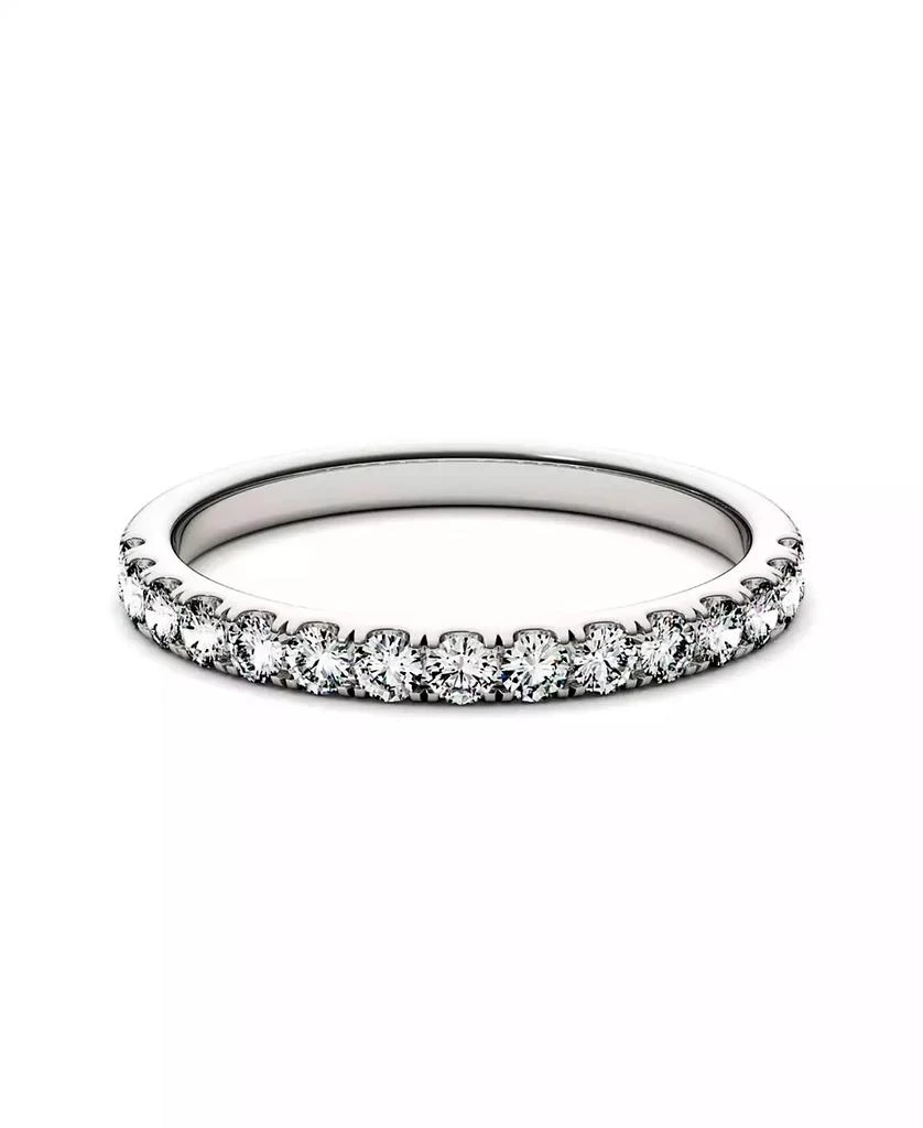 商品Charles & Colvard|Moissanite Wedding Band (3/8 ct. t.w. Diamond Equivalent) in 14k White or Yellow Gold,价格¥4039,第3张图片详细描述