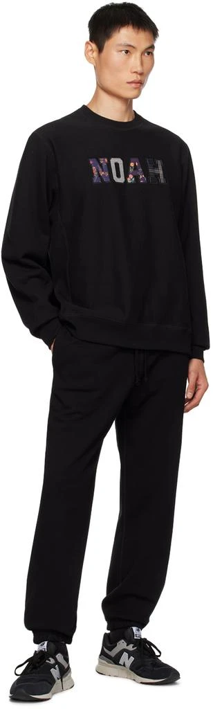 商品Noah|Black Appliqué Sweatshirt,价格¥590,第4张图片详细描述