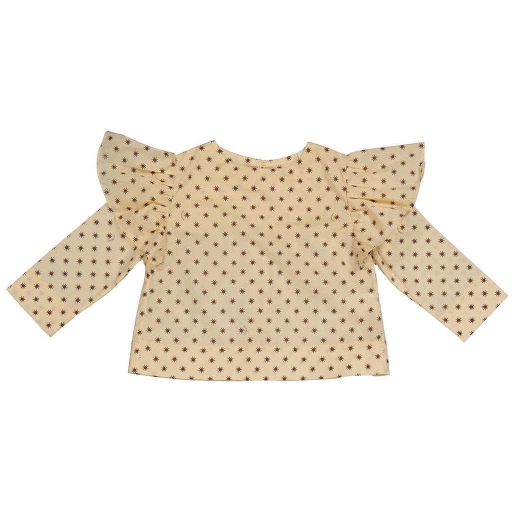 商品Burberry|Girls Daya Star Print Cotton Shirt,价格¥1456,第1张图片