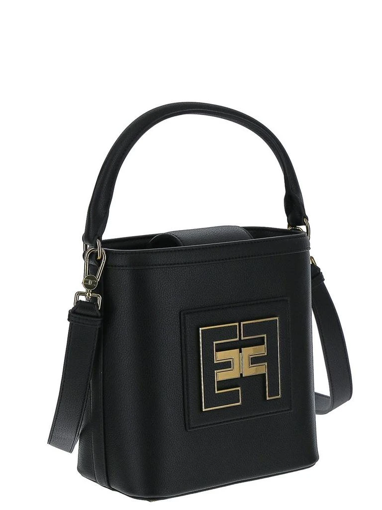 商品ELISABETTA FRANCHI|Black Bucket Bag,价格¥1583,第2张图片详细描述