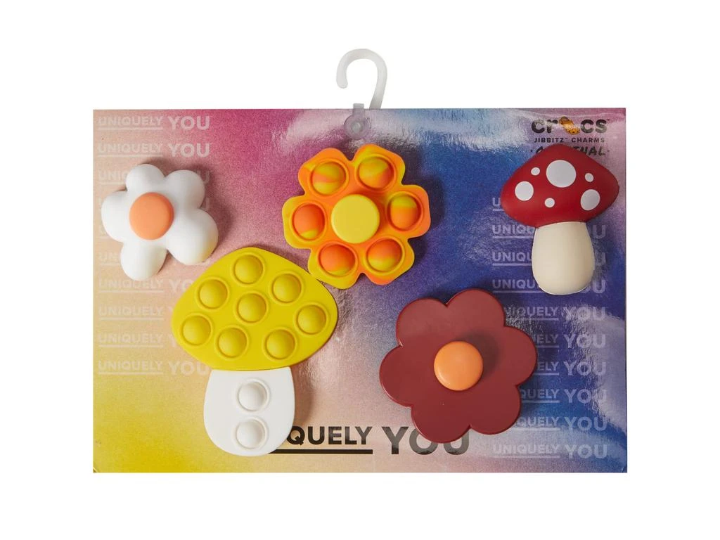 商品Crocs|Zen Garden Sensory Jibbitz 5-Pack,价格¥139,第2张图片详细描述