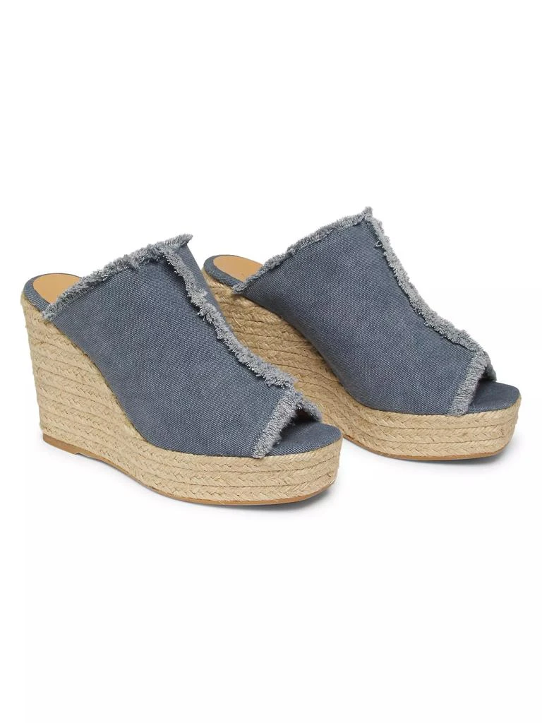 商品CASTAÑER|Fatima 95MM Canvas Wedge Espadrilles,价格¥1575,第2张图片详细描述