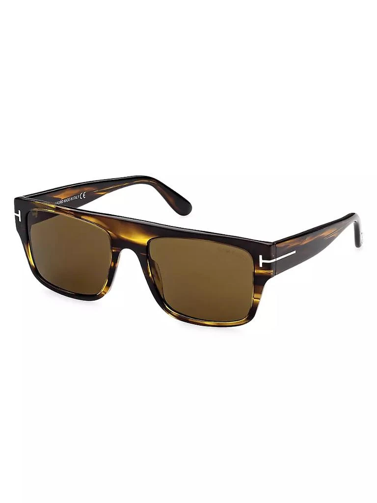 商品Tom Ford|Dunning-02 55MM Rectangular Sunglasses,价格¥3472,第2张图片详细描述