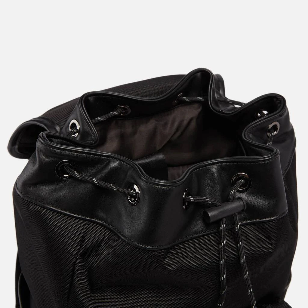 商品Valentino|Valentino Cristian Canvas and Faux Leather Backpack,价格¥1843,第5张图片详细描述