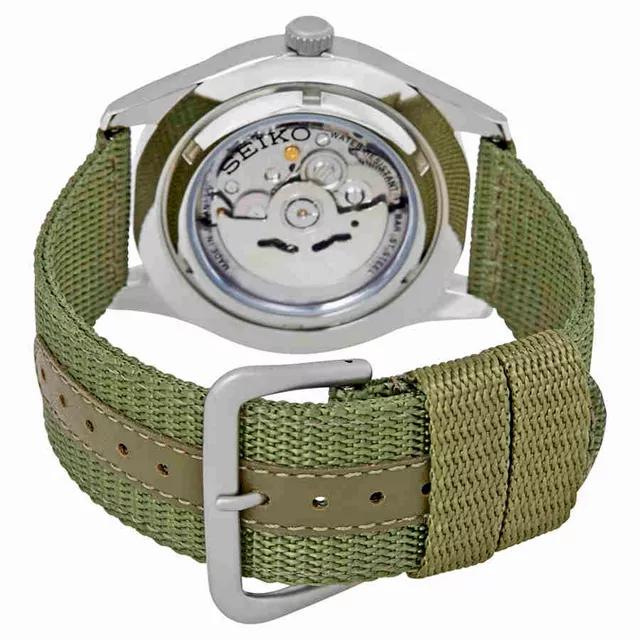Seiko Seiko 5 Automatic Green Dial Men's Watch SNZG09J1商品第3张图片规格展示