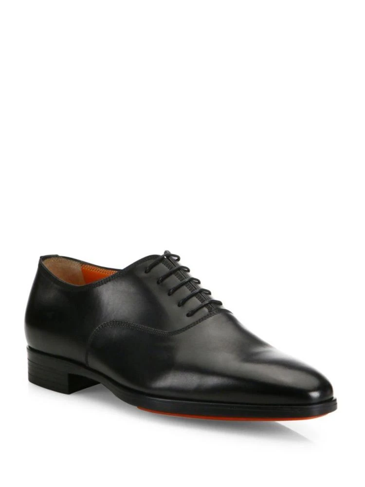 商品Santoni|Fenwick Leather Oxfords,价格¥3035,第1张图片