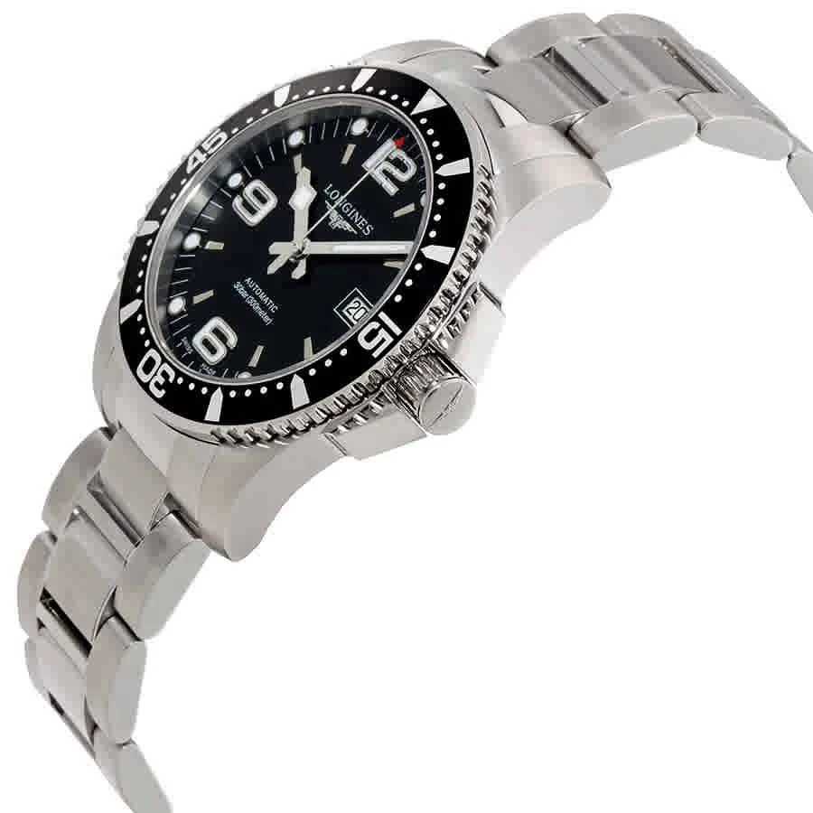 商品Longines|HydroConquest 41mm Automatic Black Dial Men's Watch L3.742.4.56.6,价格¥7087,第2张图片详细描述