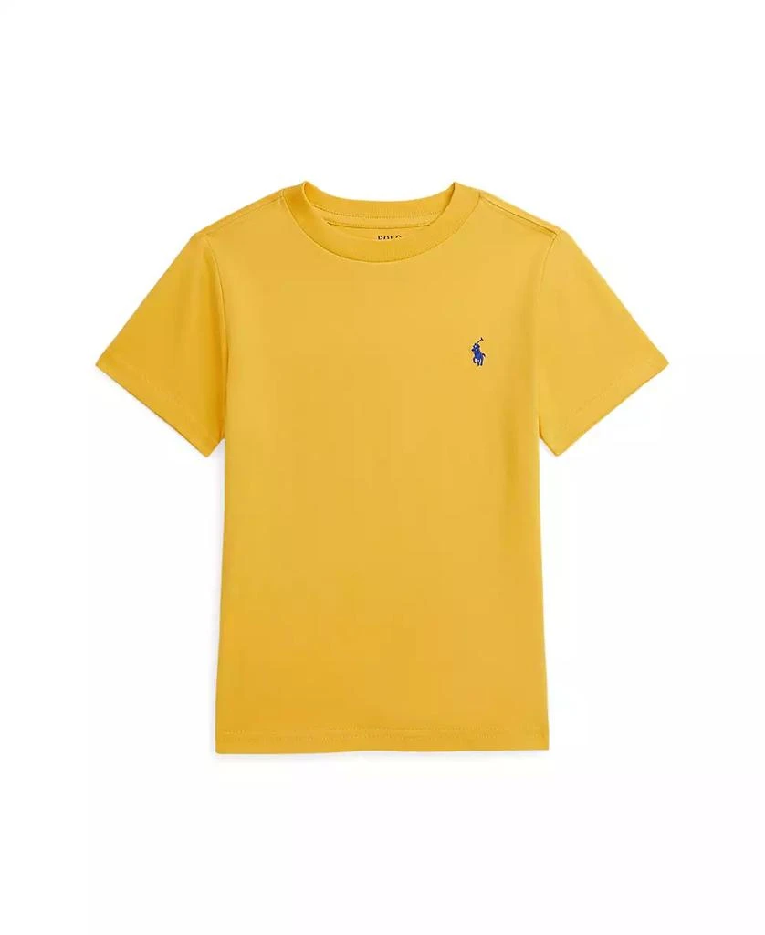 商品Ralph Lauren|Toddler and Little Boys Cotton Jersey Crewneck Tee,价格¥139,第1张图片