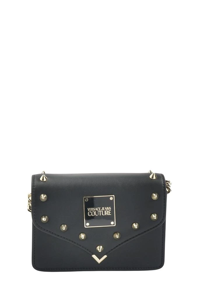 商品Versace|Jeans Women's Black Polyester Shoulder Bag,价格¥1621,第1张图片