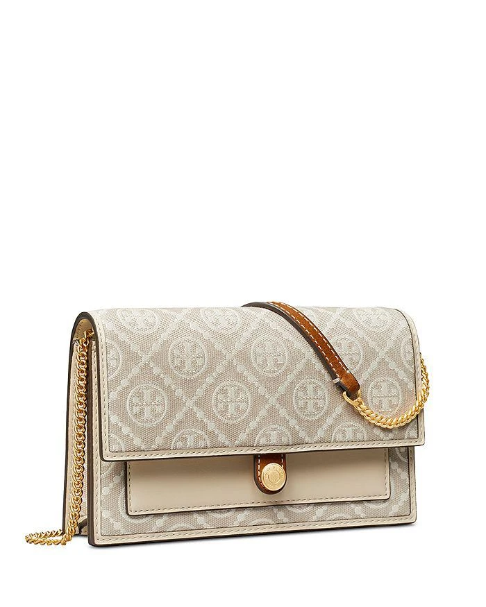 商品Tory Burch|T Monogram Jacquard Wallet Crossbody,价格¥2409,第4张图片详细描述