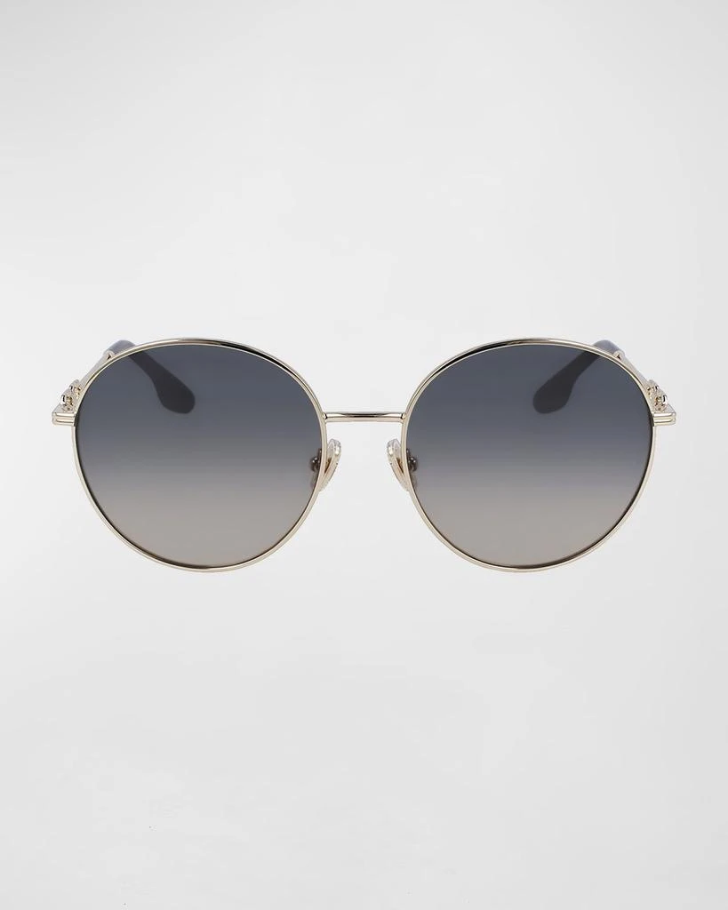 商品Victoria Beckham|Round Chain Metal Sunglasses,价格¥3426,第3张图片详细描述