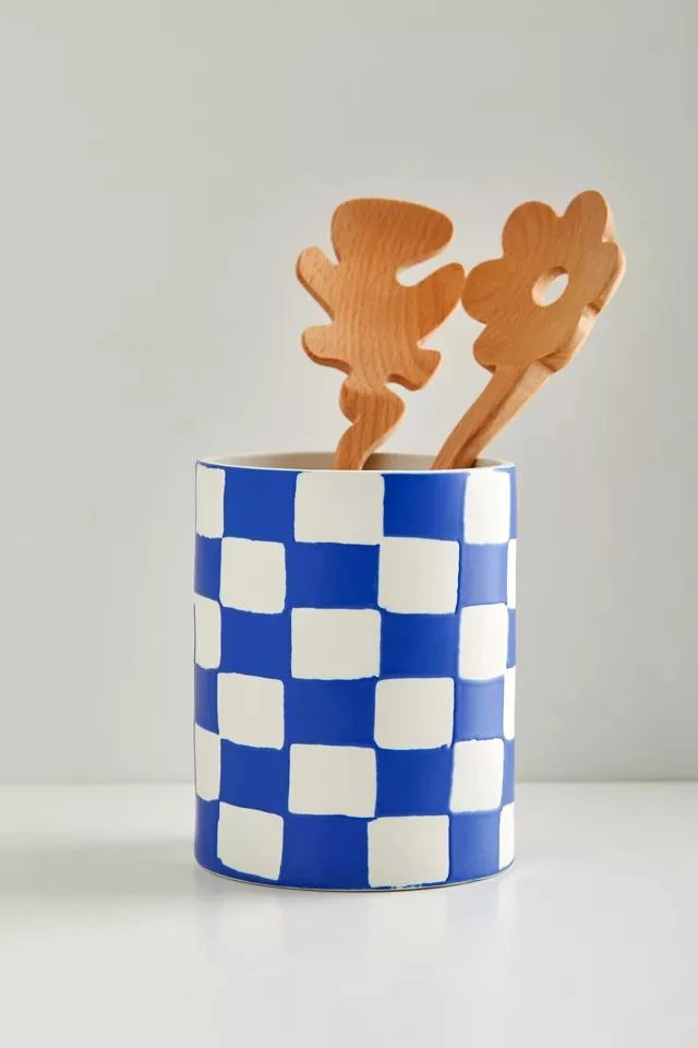 商品Urban Outfitters|Check Utensil Holder,价格¥292,第1张图片