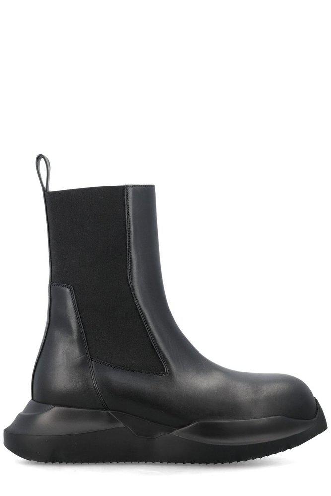 Rick Owens Geth Beatle Heeled Boots商品第1张图片规格展示