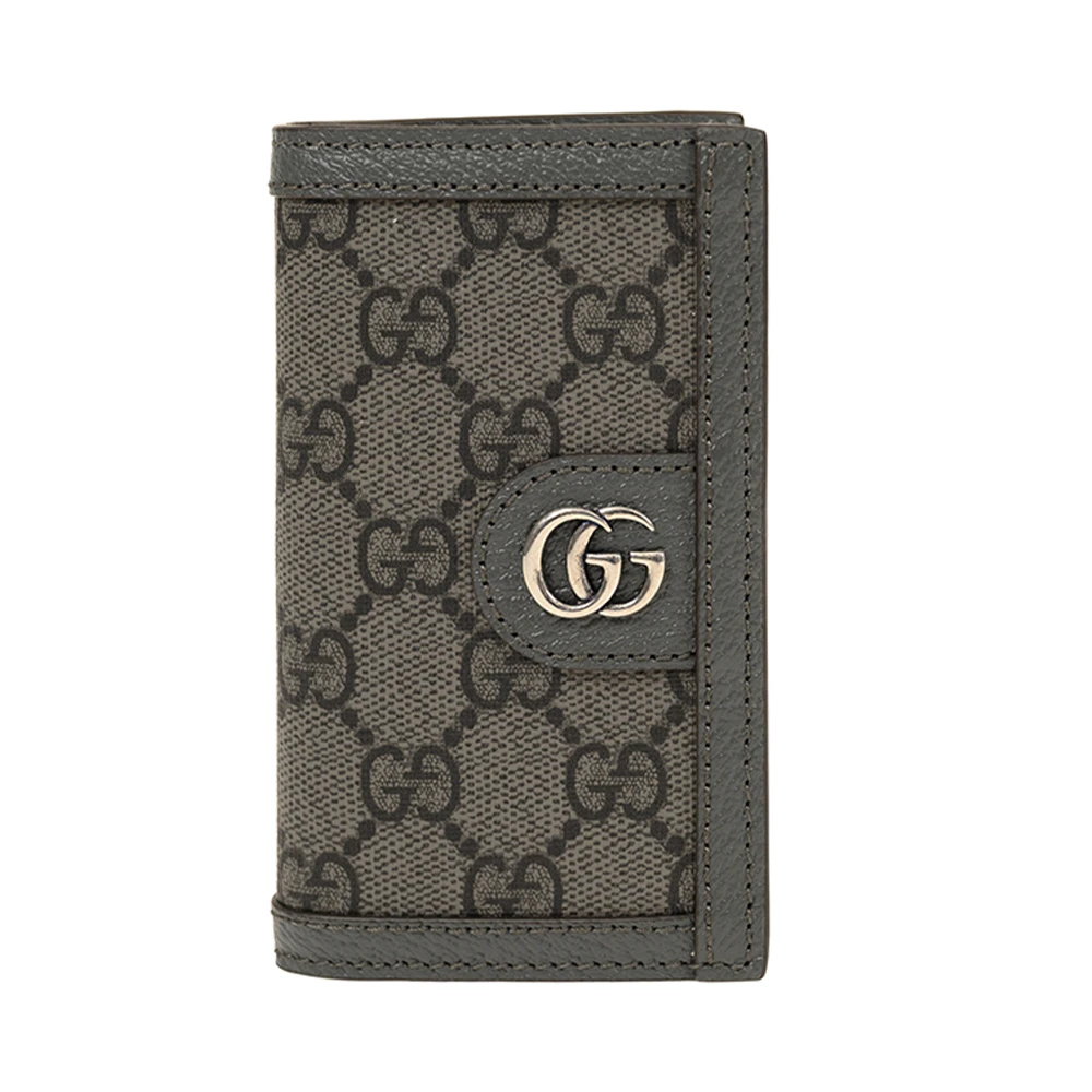 商品Gucci|GUCCI 中性零钱包灰色 734943-UULBN-1244,价格¥3428,第1张图片