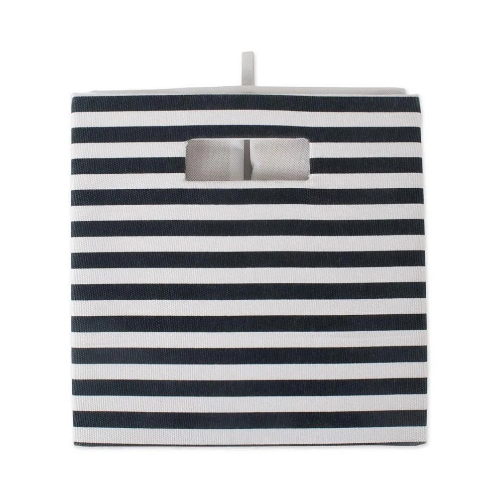 商品Design Imports|Polyester Cube Pinstripe Square,价格¥143,第2张图片详细描述