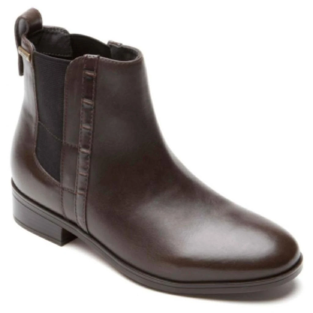 商品Rockport|Rockport Womens Larkyn  Slide On Waterproof Ankle Boots,价格¥286,第1张图片